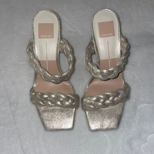 NWOT Dolce Vita braided heeled sandals